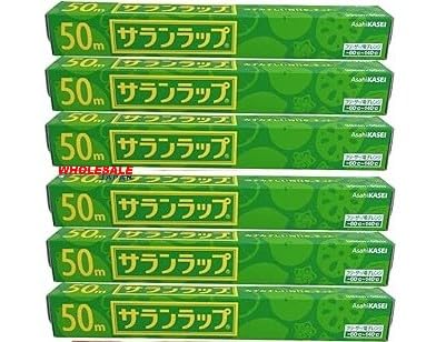 Wholesale Japan 3-Month Warranty [Costco] Asahi Kasei Home Saran Wrap Food Packaging Wrap, Regular, 30cm x 50m x 6 Packs SARAN WRAP 30cm x 50m 6ct