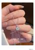 Cui Yan S925 Sterling Silver Daisy Necklace - Korean Summer Forest Style Women's Choker Jewelry