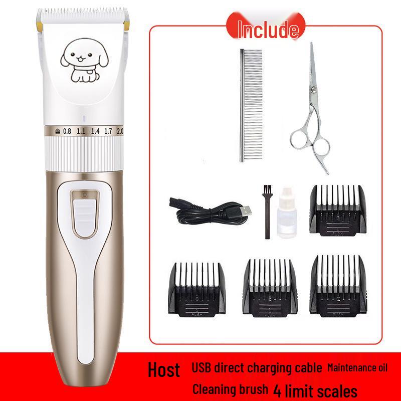 Kuanger Pet Electric Hair Trimmer Set for Dogs & Cats