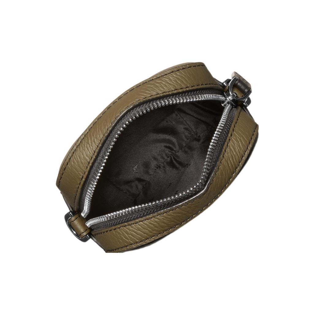 New MICHAEL KORS Hudson Cow Leather Cell Phone Pouch Shoulder Bag Crossbody Bag Men's Pure Black 33H1LHDC1L-333