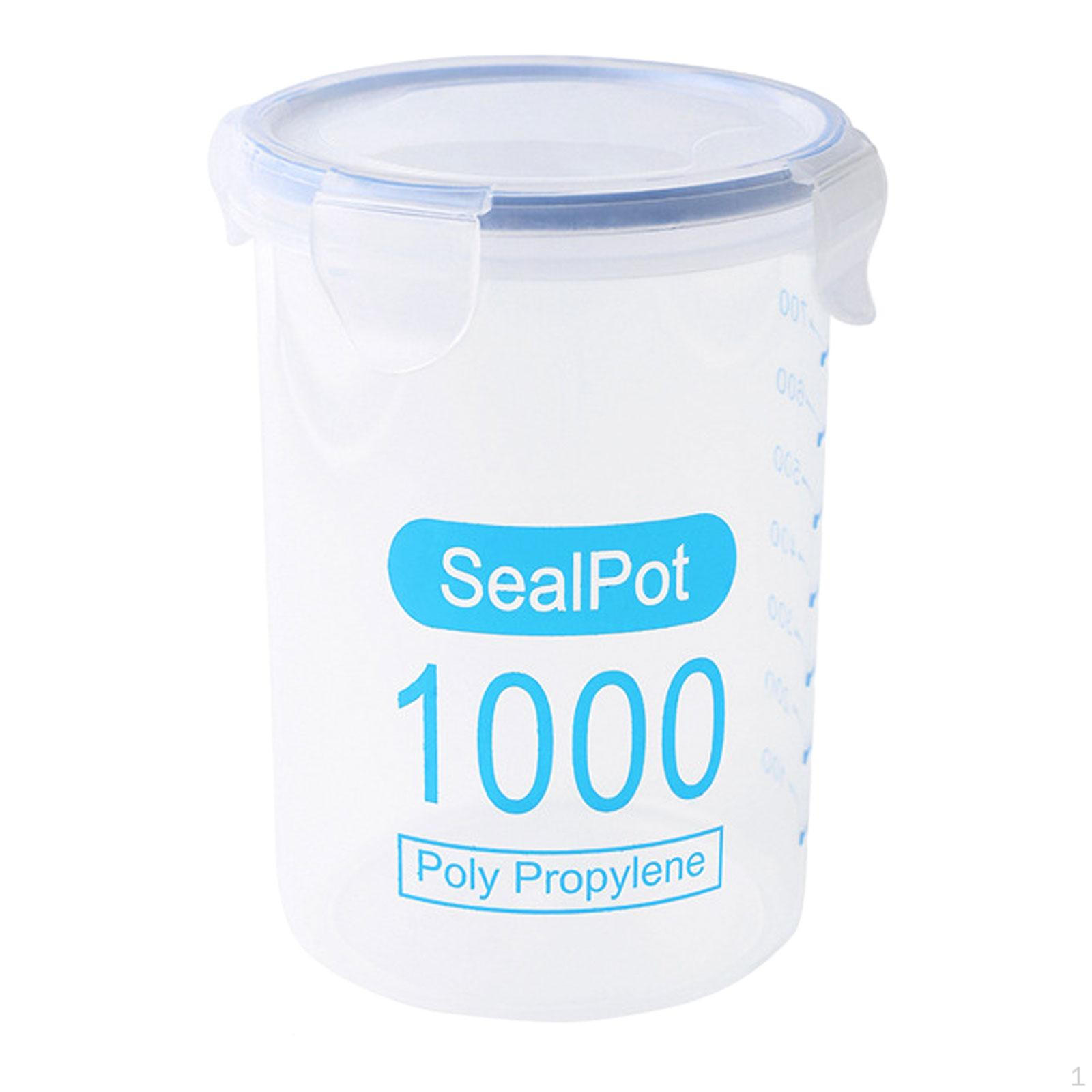 

Герметичные контейнеры для хранения продуктов питания, контейнер для хлопьев, переносной, контейнер для риса, многоцелевой для 1000ML