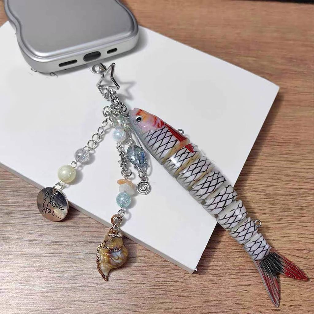 Realistic Fishing Lure Keychain Durable Resin Alloy Carabiner Hook For Outdoor Enthusiasts And Gift Ideas