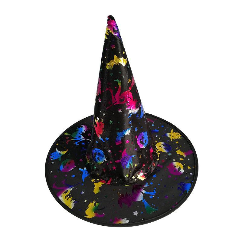 Kids & Adults Halloween Wizard Witch Costume Hat Party Supplies
