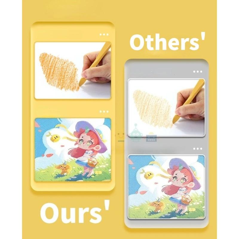 24/12PCS Colorful Crayons Safe Non-Toxic Drawing Toys For Children Graffiti Coloring Pencil Pen Painting Students Stationery