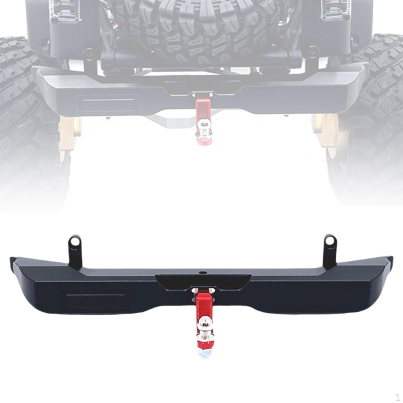 

1/12 Зручні RC Бампери зі Світлодіодними Ліхтарями Буксирувальна Скоба для H12Y H12Y+ чорний