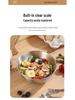 304 Stainless Steel Kitchen Basin - Multi-Purpose: Wash Vegetables, Rinse Rice, Drain, or Mix with Scale