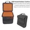 USB Electric Heating Seat Cushion Office Outdoor Chair 5-Speed Timer Temperature Adjustment Electric Heating Camping Pad Seat