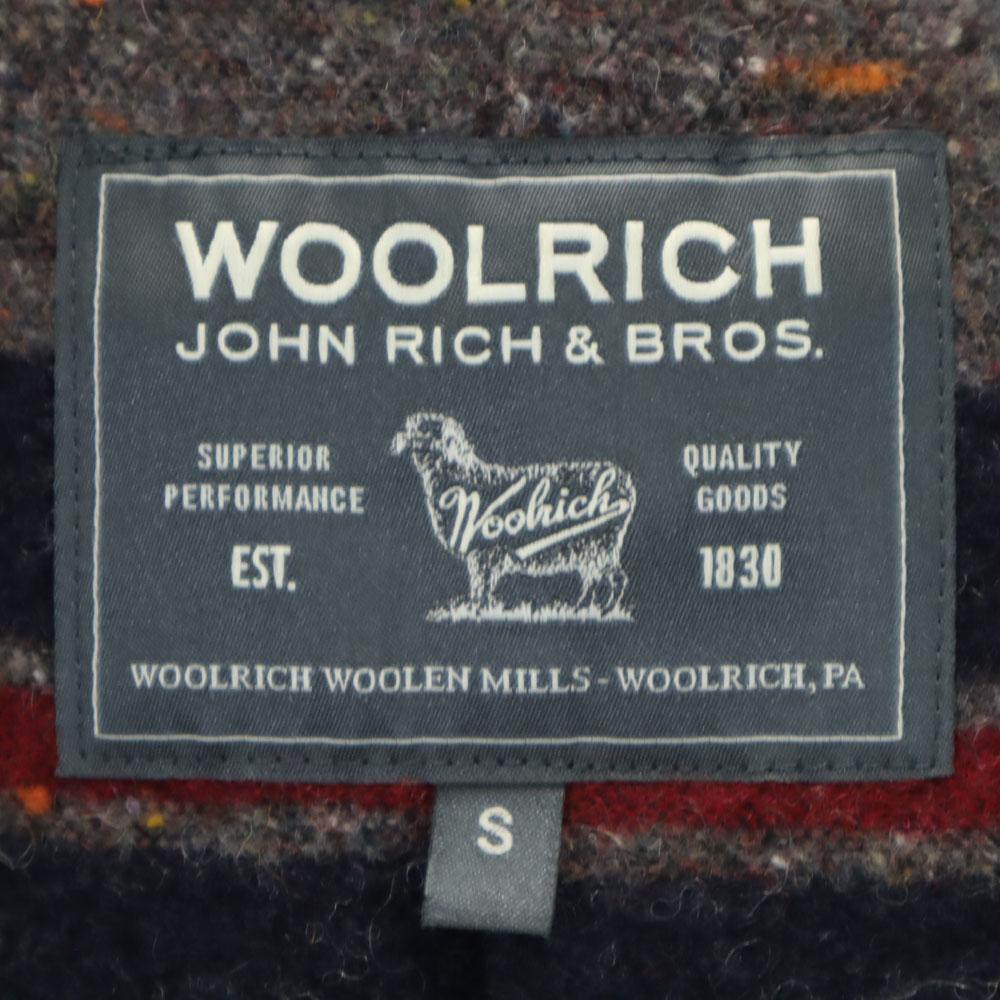 Unused WOOLRICH Field Jacket S Navy Parker Men's Used