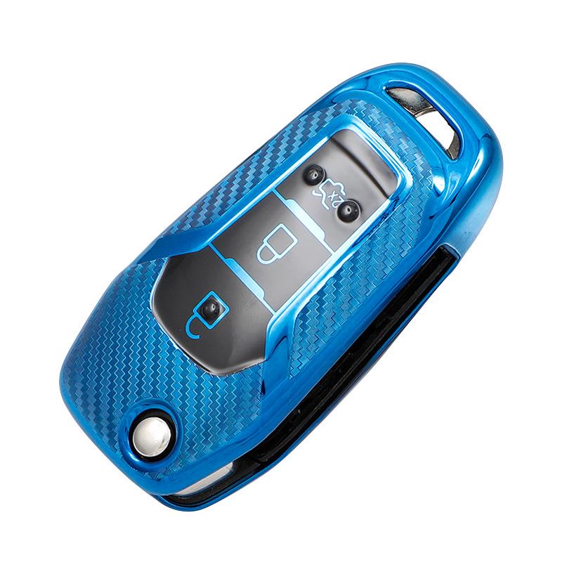 Ford F06H Carbon Fiber TPU Key Protective Cover