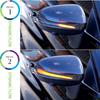 2pcs Dynamic Turn Signal LED Light Side Mirror Indicator For Mercedes Benz C E S GLC W205 X253 W213 W222 V-Class W447