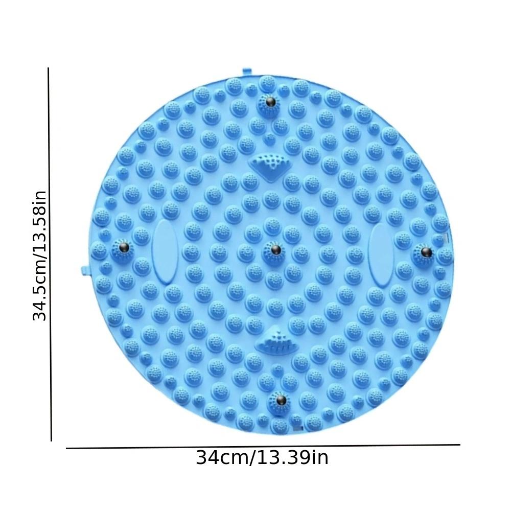 1PC Foot Massage Mat, Shiatsu Board Relax Round Exercise Mat Fitness Foot Training Acupuncture Physiotherapy Massage Accessories