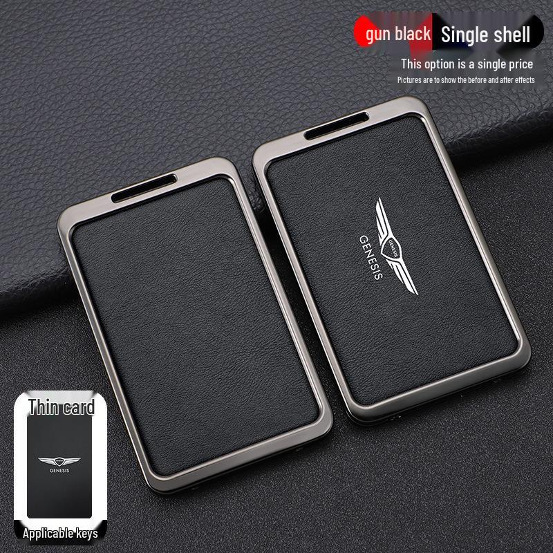Genesis GV60/70/80 Key Case: High-End Men's Remote Bag & Buckle Shell