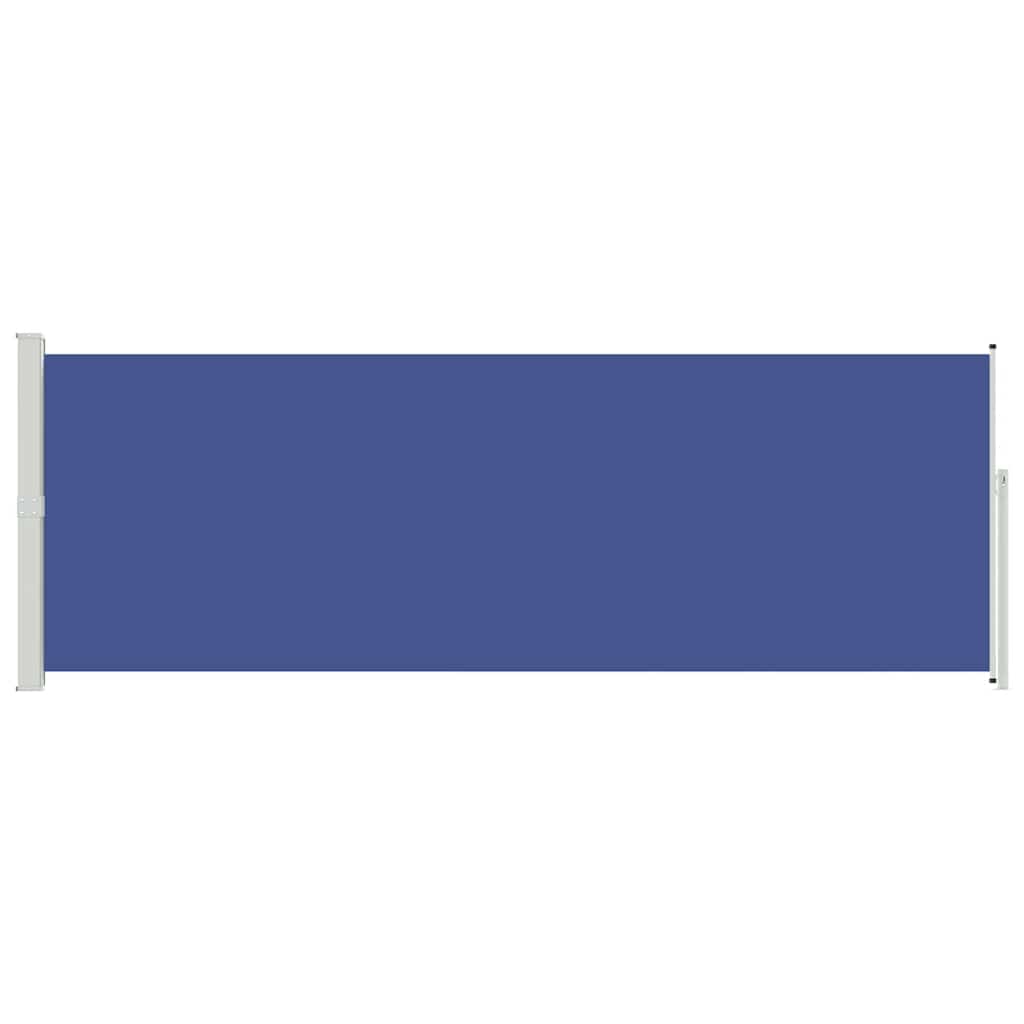Retractable Side Awning 160 X 500 Cm Blue