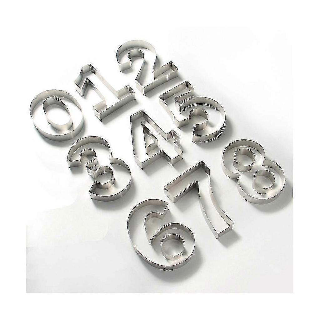 0-8 Numbers Cake Mold Cake Decorating Tools Confectionery Maker Birthday Cake Tools