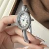 Casual and Versatile Bracelet Style, Simple and Fashionable Women's Watch with Roman Scale Display