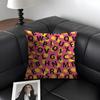 English Letters Fashion Cushion Cover Natural Linen Organic Fabric Double-Sided Printing Sofa Home Decor Gift Pillow Case
