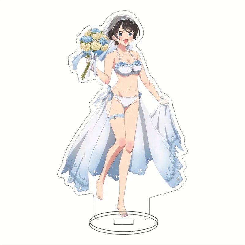 

Аниме аренда подруги Сарашина Рука Нанами Мами Ичиносе Чизуру фигурка куклы подруга акриловая подставка модель косплей игрушка в подарок 12