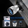 Box Aluminum Alloy Car Wheel Tire Valve Caps Stem Cover For Subaru STI XV Forester BRZ Outback Legacy Crosstrek WRX 2006 Smart Y16