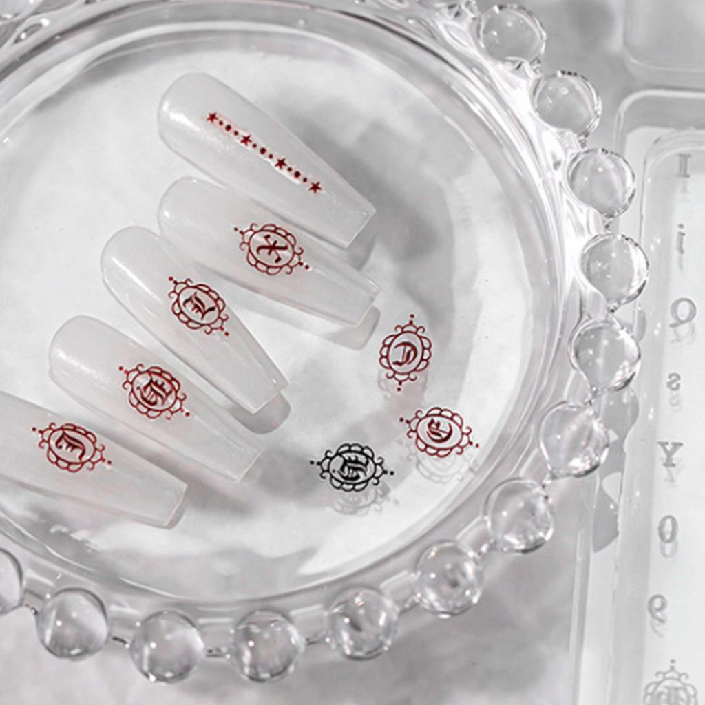 Butterfly Embossing Silicone Mold Nail Art Carving Mold Suitable for Diy Nail Art Decoration Supplies Nail Template Tool