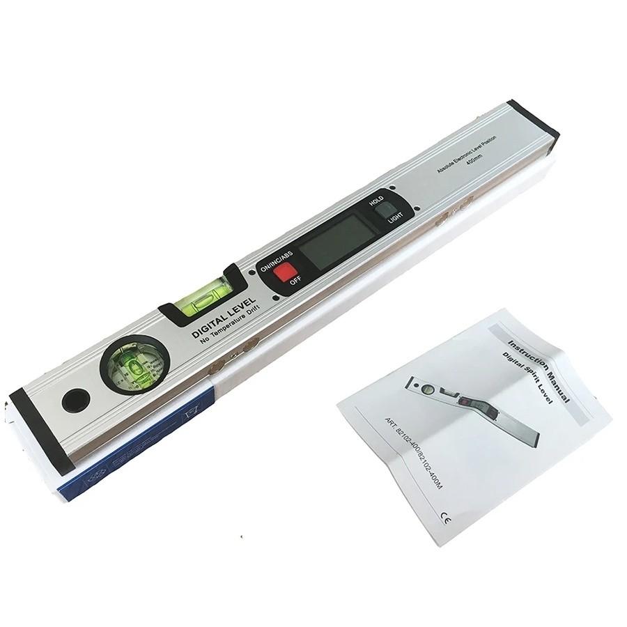 400mm Digital Protractor Angle Finder Inclinometer Electronic Level 360 Degree Level Angle Slope Test Ruler