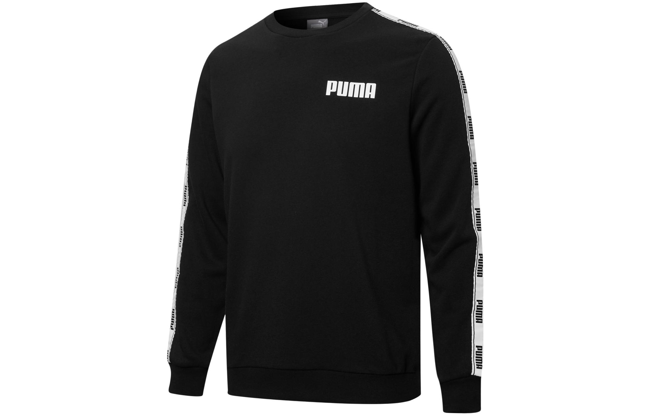 PUMA TAPE Sweatshirt Men s Black 848722-01 M