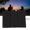 Black Portable Water Proof Picnic Mat Camping Sitting Pad Thickened Folding Small Cushion for Outdoor Beach Travel