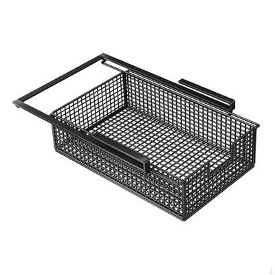 Hanging Pull Out Drawer Basket, Coffee Pod Holder, Container Rack, Under Counter Organizer