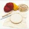 Wood Craft Hoop Ideal For Crosses Stitching Sewing And Punch Needle Embroidery Works