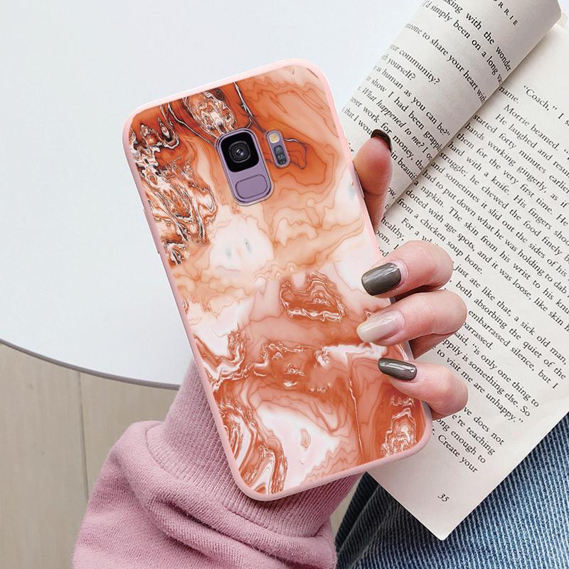 Color Luxury Marble Case For Samsung Galaxy S9 S 9 Plus Fundas Soft Silicone Protection Back Cover For Samsung S9 Shockproof Bag