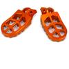 CNC T7 7075 Aluminum MX Foot Pegs Footpegs Rest Pedals - 16-17 125-300 SX/SX-F EXC/EXC-F XC/XC-F/XC-W TX/FX 16-17 125-400 TC FC TE FE TX