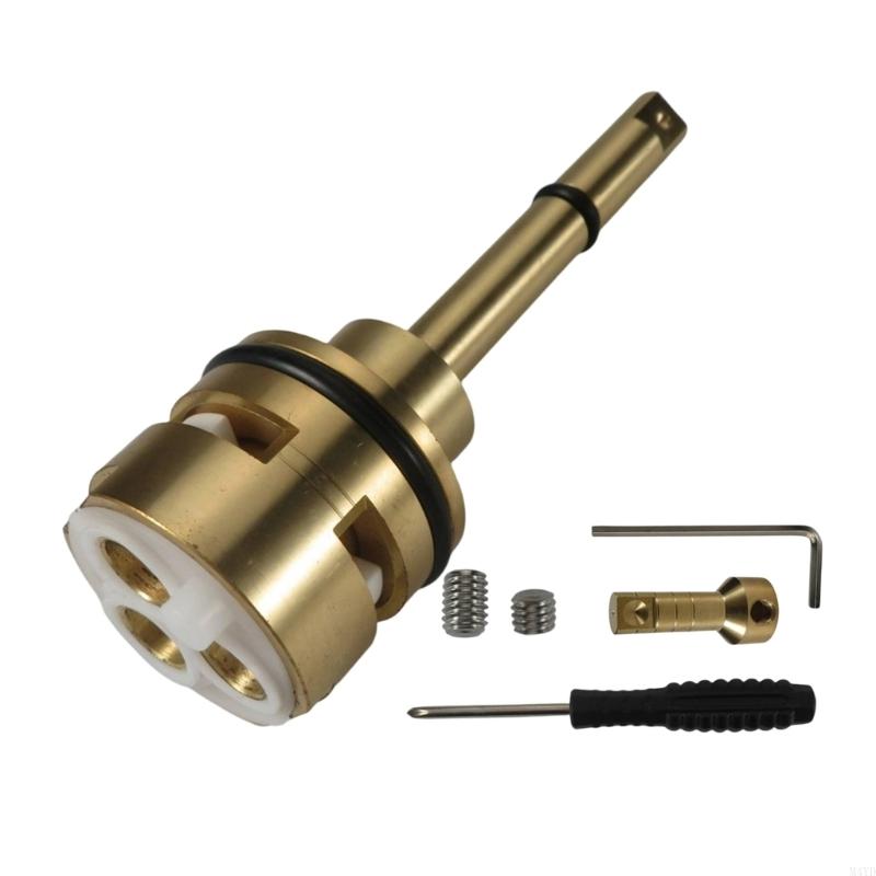 Leakproof Coppers Shower Diverter Valves Cores Diverter Valves Cartridges Simple Installation Steps Fit RP51919 RP7171 M4YD