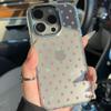 Luxuriöse Rosa Punkte Handyhülle Für Iphone 17 17E 16E 13 Plus 14 Pro Max 12 11 15 16 Transparent Glatt Anti-Drop Hülle Coque