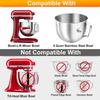 Stand Mixer Splash Guards Heat Resistant 6QT 7QT Bowl Covers Maintain Clean Workspaces When Blending Thick Batter