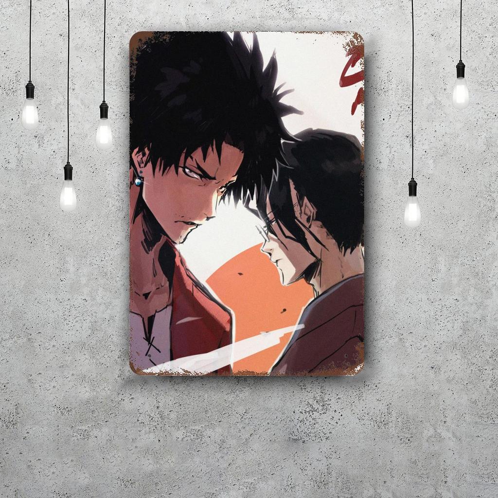 samurai champloo Decor Vintage Metal Signs Tin Signs Captain Poster Decor for Bar Pub Club Man Cave Wall Decoration