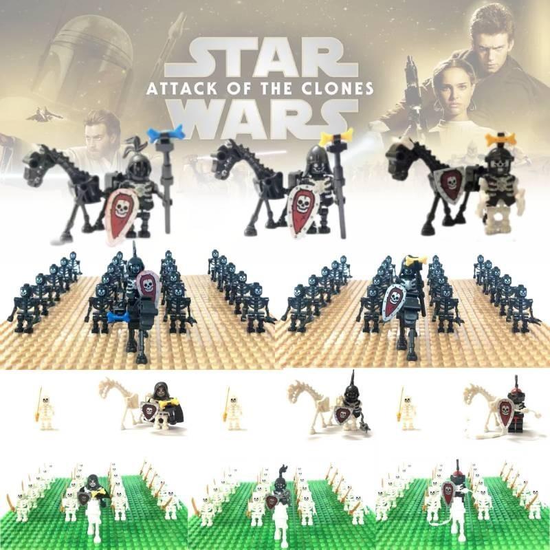 Miniatur Skelett Ritter Kompatible Bausteinfiguren Für Kinder Spielspaß