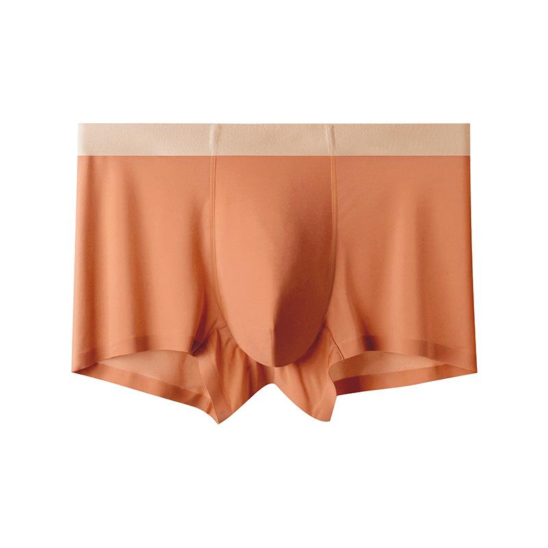 Men's Spring and Summer Pure Cotton 7A Mulberry Silk Antibacterial Briefs