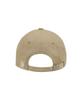 Leinleim Unisex Bio-Washed Round Logo Ball Cap Beige