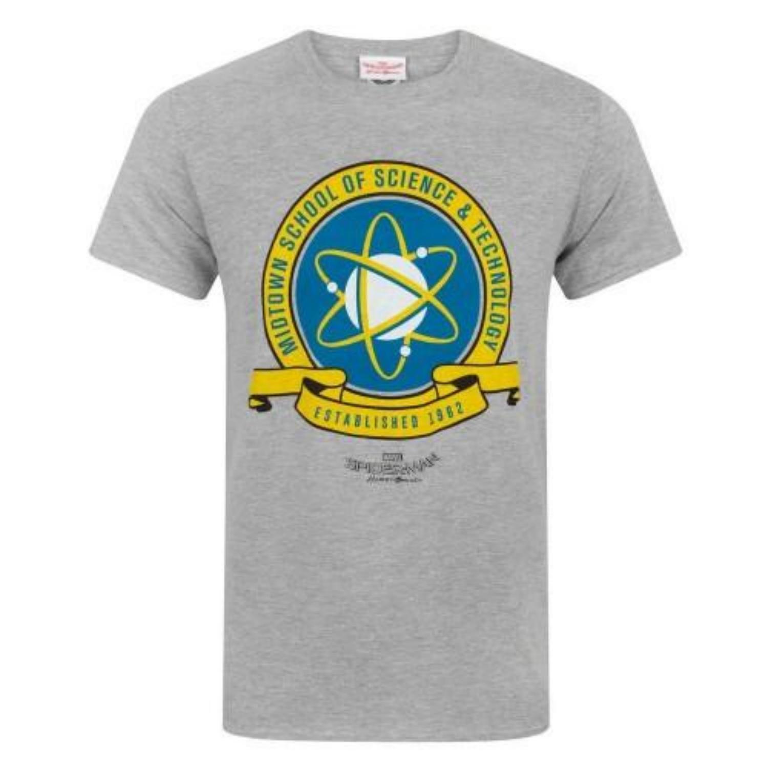 

Spider-Man Mens Homecoming Midtown School T-Shirt S чёрный
