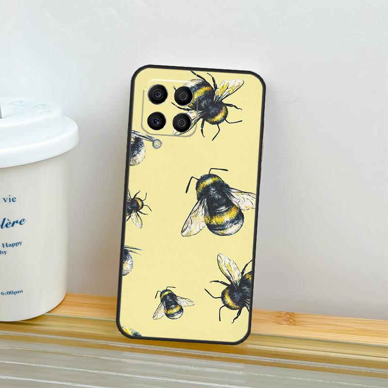 Bee Honey Case For Samsung Galaxy M53 M13 M06 M16 M31 M11 M35 M55 M15 M56 M36 M12 M32 M52 M14 M34 M54