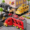 Fire Vehicle Toy Set With Flashing Lights And Music For Kids Playroom