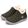 New Product Waterproof Wear Resistant Lightweight Elderly Shoes with Thick Velvet Casual Anti Slip Snow Boots In Large Size