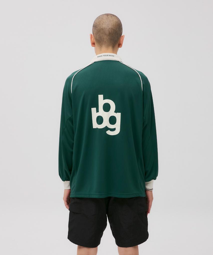Beullaegboldeu Mesh Collar T-Shirt Green