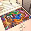 Game Rainbow Friends Print Rug, Washable Floor Carpet, For Entryway Dorm Laundry Room Office Study, Home Decor Birthday Christmas Gift