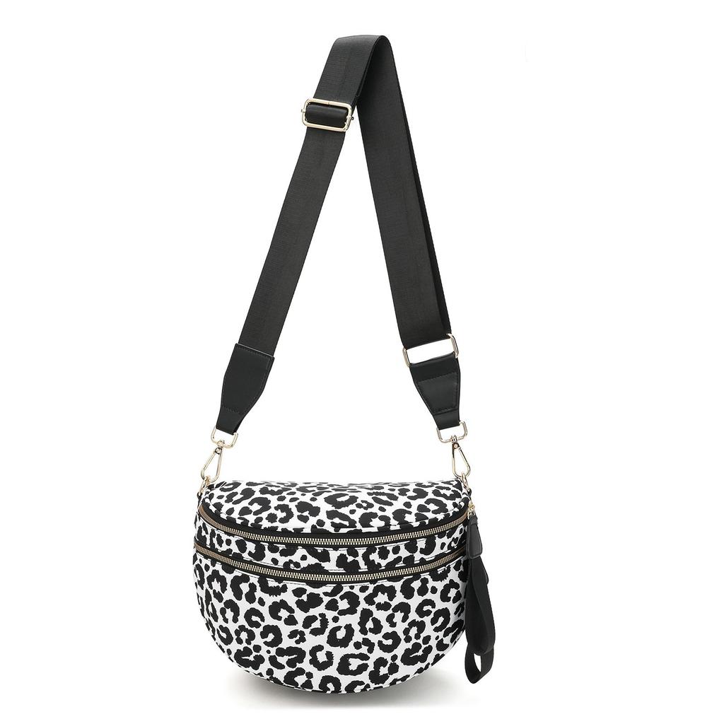 Women Adjustable Strap Crossbody Bag Vintage Shell Waist Bag Casual Daily Shoulder Purse