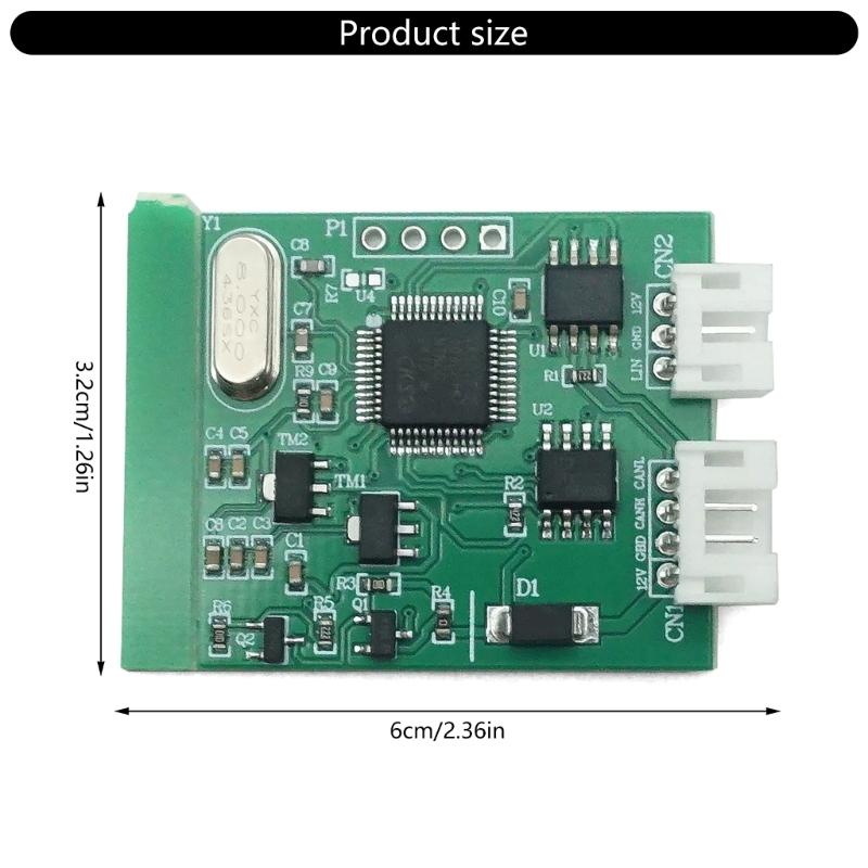 Auto Diagnostic Translation Tool Steering Wheel Decoders Protocol Intelligent Signal Processing Solid Circuit Material