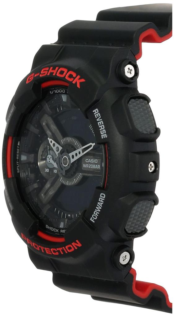Casio Black Analog Digital Sports Quartz Casio Overseas Shipping Men's - G-Shock GA-110HR-1A