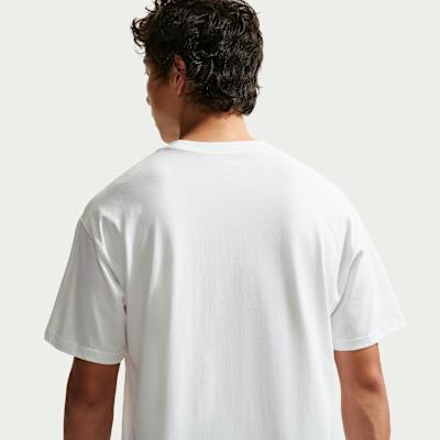 Nike Basketball Jerseys Men's White Crew Neck Moderate