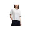 FILA Emerald Soft Comfortable Loose Two-Piece Short Sleeve Knit Set Women tops Cloud-White F11W434106F-WT
