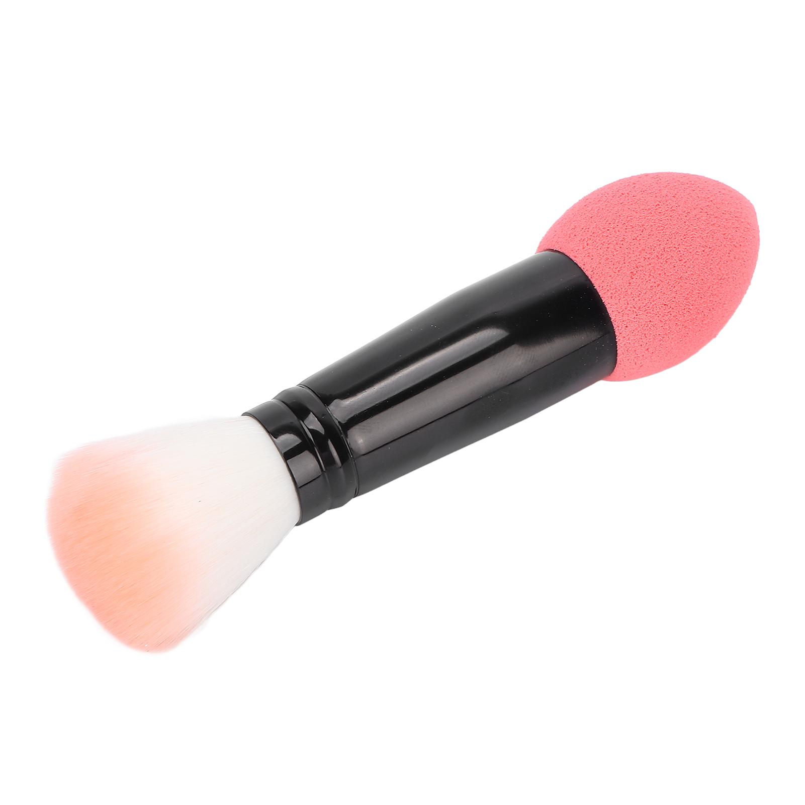 

Многофункциональная кисть для румян, двухсторонняя, с мягким пушистым ворсом, кисть для макияжа, косметическая кисть, розовая розы красного