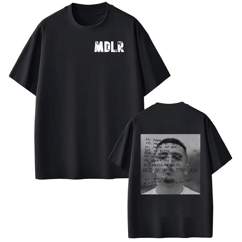 Mens Tshirt Featuring Morad MDLR Tour Album Design Loose Fit Casual Unisex Streetwear Top Graphic T Shirts Vintage T Shirt